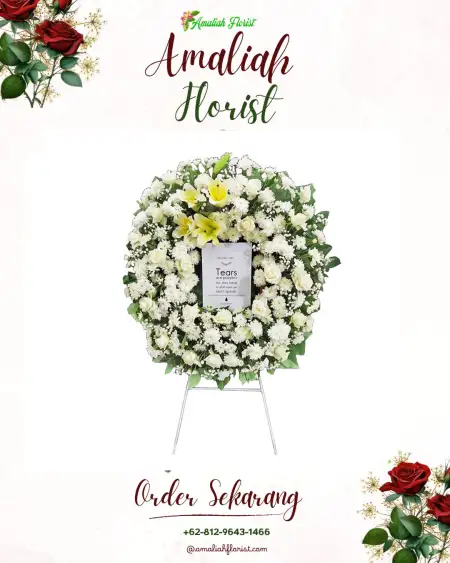 Krans Bunga Duka Kalikabong