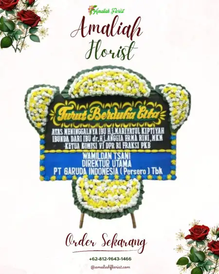 Papan Bunga Duka Kalikabong